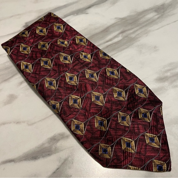 Robert Talbott Studio 100% Silk Abstract Tie - Picture 1 of 5